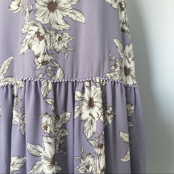 Gianni Bini Carla Tie Front Dress, NWT, Floral - Picture 4 of 8